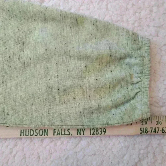 Monrow Sweatpants Womens Small Cotton Pockets Stretch Speckled USA Athleisure - Picture 9 of 16